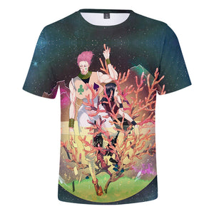 HUNTERxHUNTER - Unisex Soft Casual Anime Short Sleeve Print T Shirts
