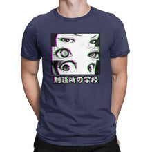 Prison School T Shirt Eyes Glitch Sad Japanese T-Shirts