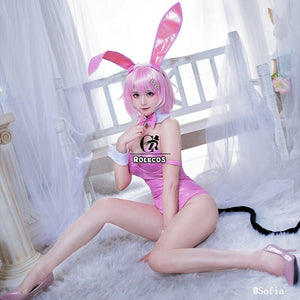Anime Pink Bunny Girl Cosplay - To Love Ru - Momo