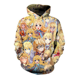 You Lie In April  Anime Hoodies, T-shirts & Pants