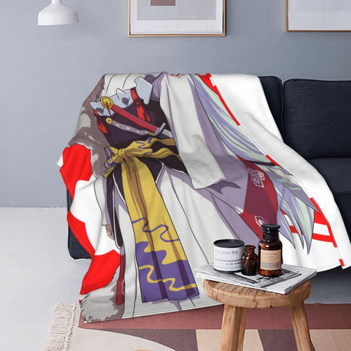 Inuyasha - Printed Anime Ultra-Soft Sherpa Blanket Bedding