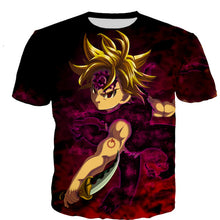 Seven Deadly Sins - Unisex Soft Casual Anime Short Sleeve Print T Shirts