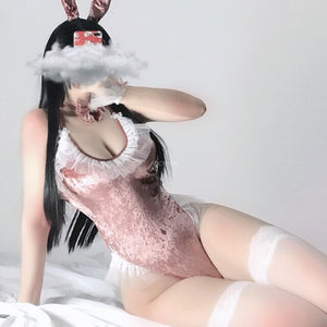 Sexy Underwear Rabbit Girl Babydoll Lingerie