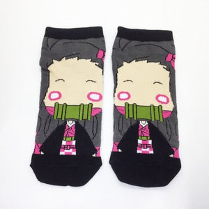 Unisex Inuyasha Anime Cotton Socks - ONE SIZE