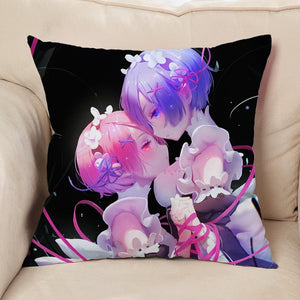 Re  ZERO Pillow Cover two sides
