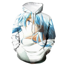 Sword Art Online - Unisex Oversized Soft Anime Print Hoodie Sweatshirt Pullover