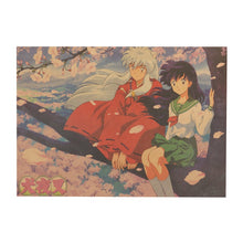 Inuyasha Wall Sticker Poster 51.5X36cm
