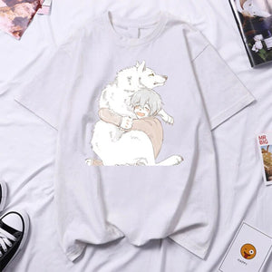 TO YOUR ETERNITY Anime Clothes Oversized Kawaii Fumetsu No Anata E T-shirts