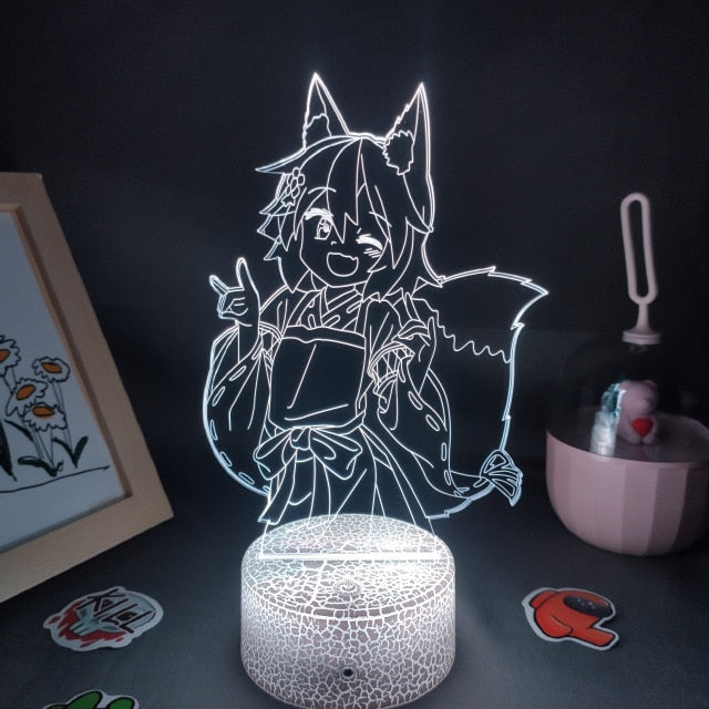 The Helpful Fox Senko San Anime Waifu Anime Lamp
