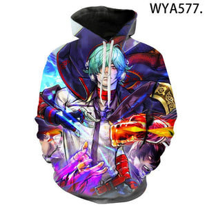 The King of Fighters - Unisex Oversized Soft Anime Print Hoodie Sweatshirt Pullover