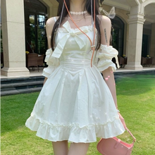 White Kawaii Fairy Strap Dress