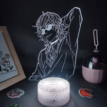 Yarichin Bitch Club Anime Figure Yuri Ayato USB RGB Led Night Lights Anime Lamps