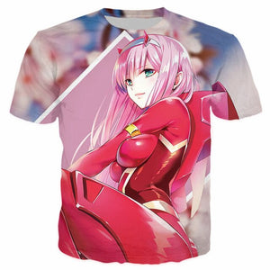 Darling in the Franxx -Japanese Soft Crewneck Anime Tshirt