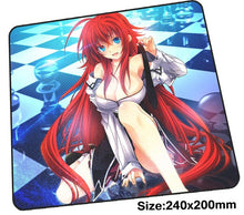 high school dxd mouse pad gamer 240x200mm