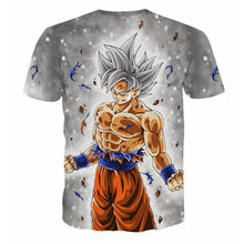 High Quality Dragon Ball Super Silver Ultra Instinct Goku T-Shirt - Kawainess