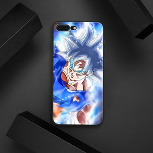 Dragon Ball Super Goku Glowing Ultra Instinct Apple IPhone 5 5s SE 6 6s 7 8 Plus X 10 - Kawainess