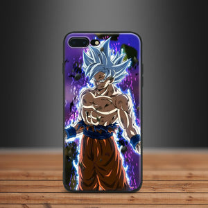 Dragon Ball Super Goku Ultra Instinct Apple IPhone 5 5s SE 6 6s 7 8 Plus X 10 - Kawainess