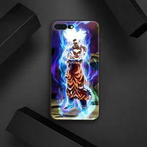Dragon Ball Super Glowing Goku Ultra Instinct Apple IPhone 5 5s SE 6 6s 7 8 Plus X 10 - Kawainess