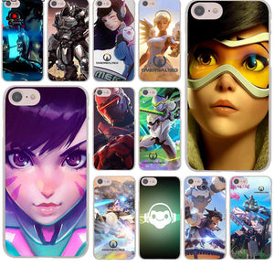 Overwatch  Apple iPhone Cases 8 7 Plus 6 6S Plus 5 5S SE 5C 4 4S 10 Cover for iPhone X 10 - Kawainess