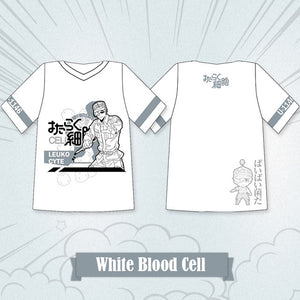 Cells At Work Blood Platelet, Red Blood Cell, White Blood Cell, T-shirts - Kawainess
